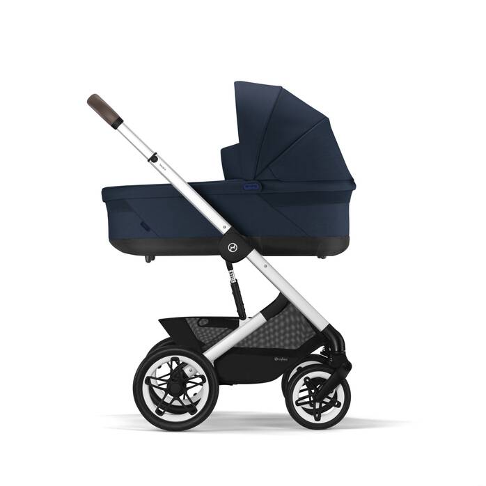 Image shows the combination of several products, sold separately. image number 4 CYBEX Talos S Lux - Ocean Blue (Silver Frame) in Ocean Blue (Silver Frame) large-cybex-neu image number 4