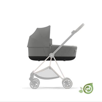 Mios Lux Carry Cot Babywanne – Pearl Grey - Image 7