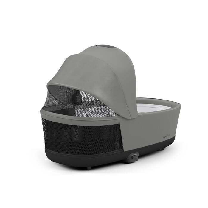 CYBEX Priam Lux Carry Cot - Mirage Grey in Mirage Grey image number 5 CYBEX Priam Lux Carry Cot - Mirage Grey in Mirage Grey large-cybex-row image number 5