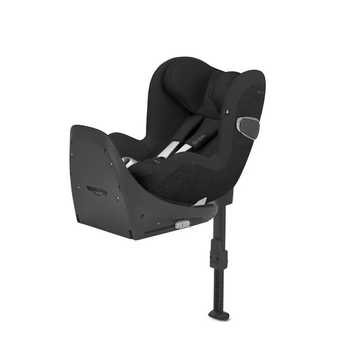 Image shows the combination of several products, sold separately. image number 4 CYBEX Sirona Z2 i-Size - Deep Black in Deep Black large-cybex-gb image number 4