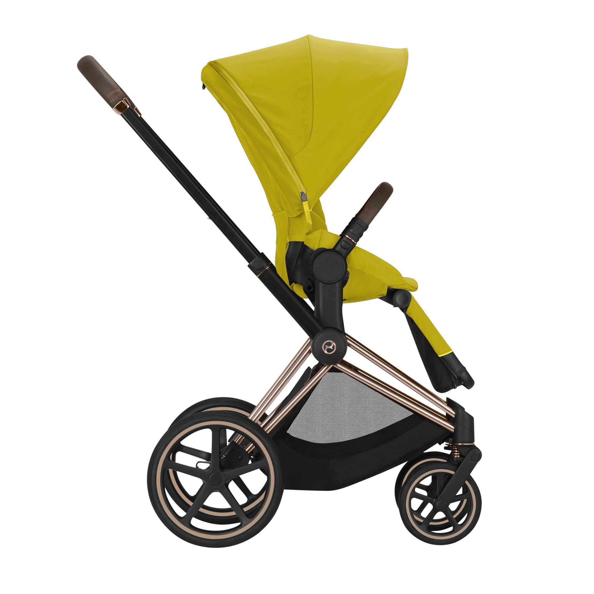 CYBEX Priam 3 Seat Pack - Mustard Yellow in Mustard Yellow large-cybex-neu image number 3 Small