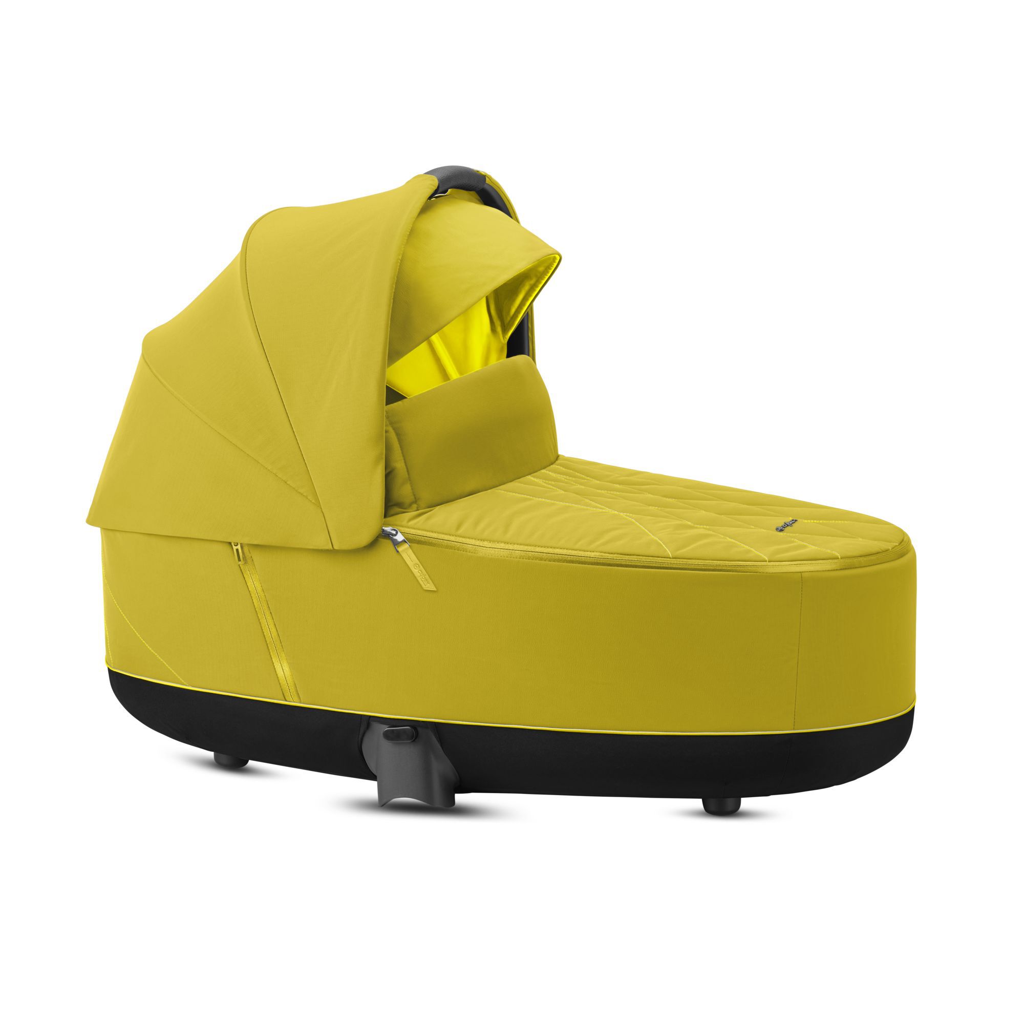 CYBEX Priam 3 Lux Carry Cot - Mustard Yellow in Mustard Yellow large-cybex-neu image number 2 Small