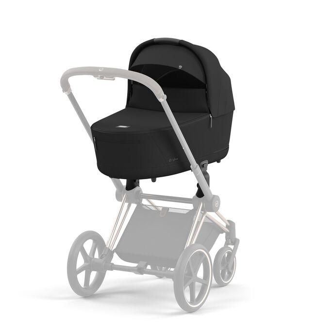 CYBEX Priam Lux Carry Cot Babywanne – Sepia Black in Sepia Black large