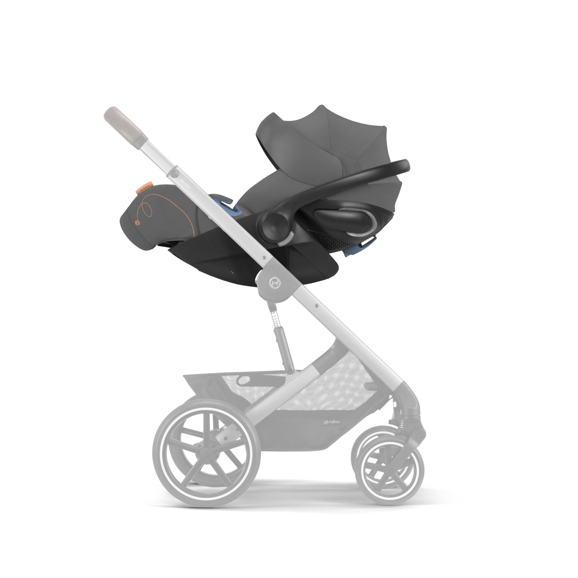 CYBEX Cloud G - Lava Grey in Lava Grey large-cybex-us image number 6 Small
