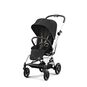 CYBEX Eezy S Twist+2 2023 - Moon Black in Moon Black (Silver Frame) large image number 2 Small
