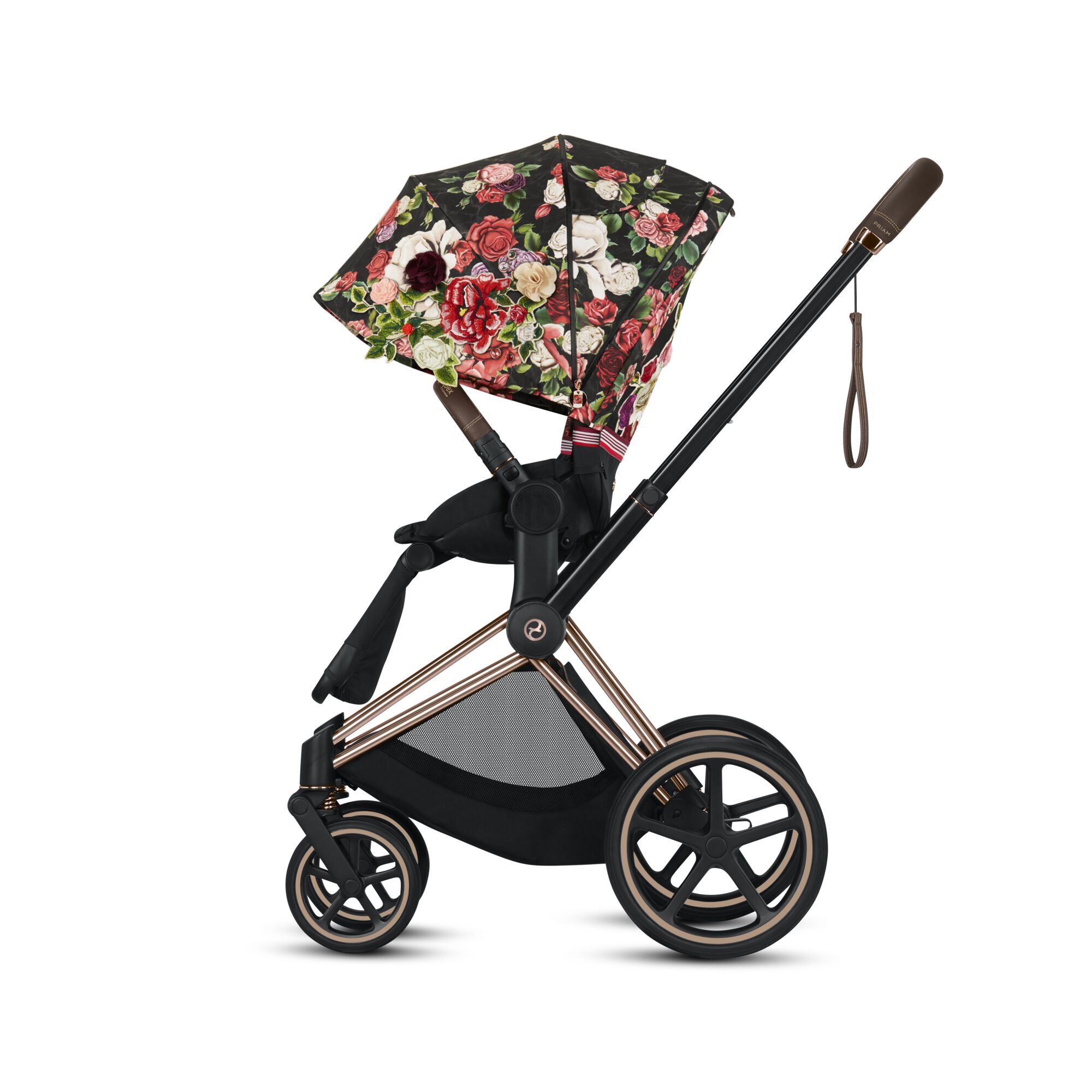 CYBEX Priam 3 Seat Pack - Spring Blossom Dark in Spring Blossom Dark large-cybex-neu image number 4 Small