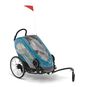 CYBEX Zeno Bike Raincover - Transparent in Transparent large image number 1 Small