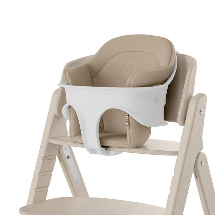 L'immagine mostra la combinazione di diversi prodotti, venduti separatamente. numero immagine 2 CYBEX Click & Fold Comfort inlay - Almond Beige in Almond Beige large numero immagine 2
