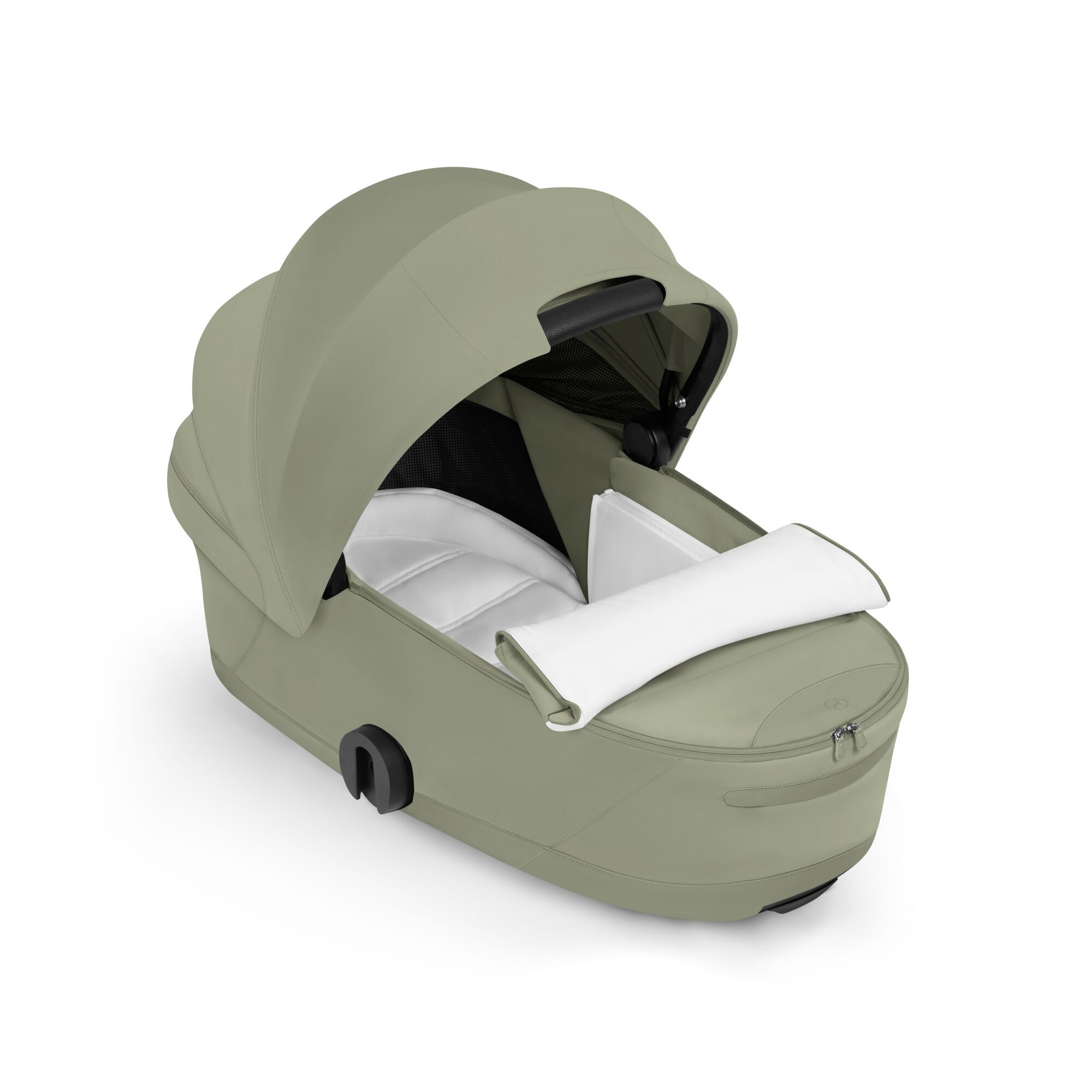 CYBEX Mios Fold Lux Carry Cot Style - Sage Green in Sage Green large-cybex-us image number 2