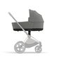CYBEX Priam Lux Carry Cot - Soho Grey in Soho Grey large numero immagine 6 Small