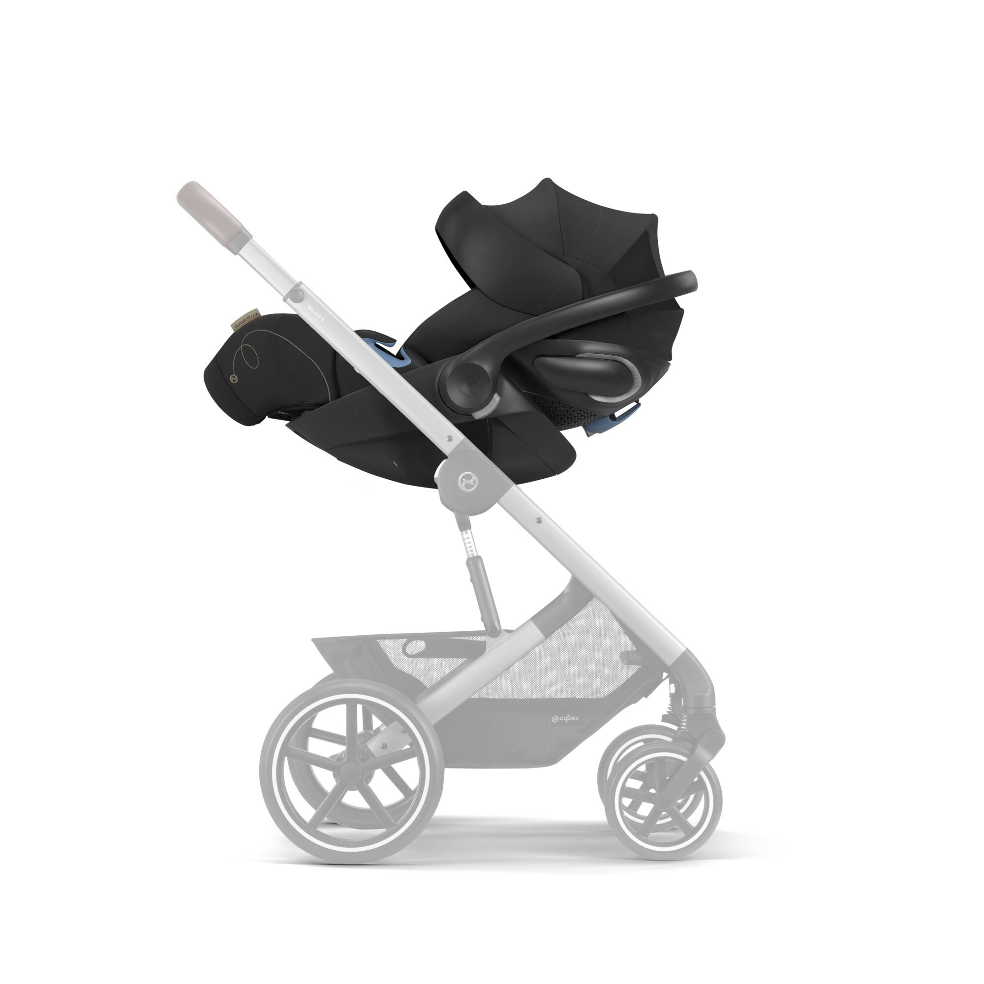 CYBEX Cloud G Lux with SensorSafe - Moon Black in Moon Black large-cybex-us image number 6 Small