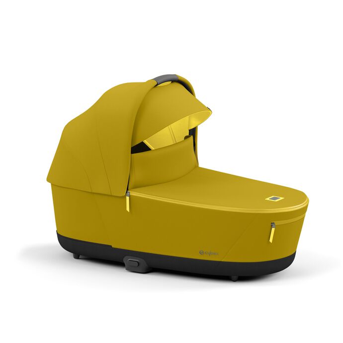 CYBEX Priam Lux Carry Cot - Mustard Yellow in Mustard Yellow large image number 3