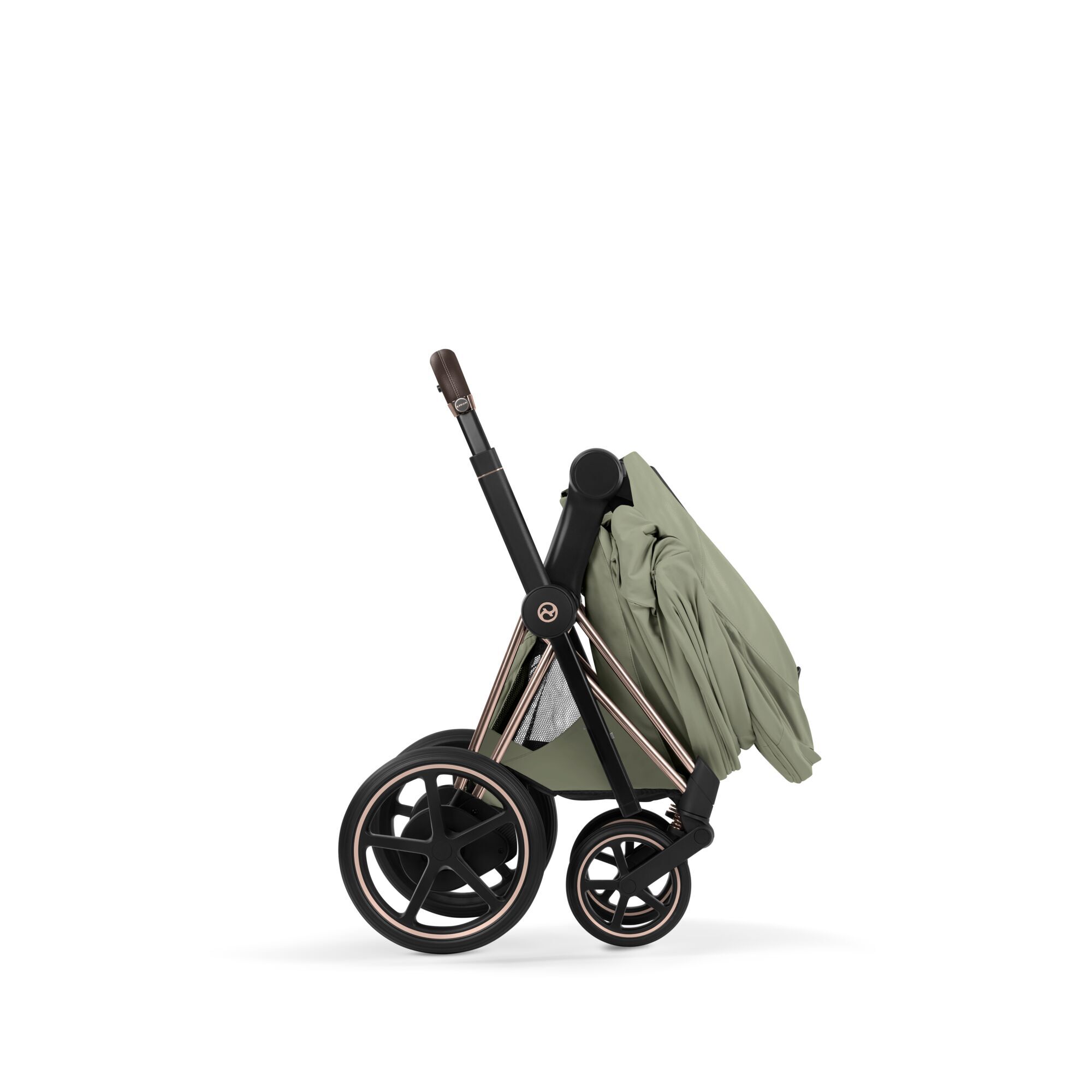 CYBEX Priam Fold Lux Carry Cot Style - Sage Green in Sage Green large-cybex-us image number 5