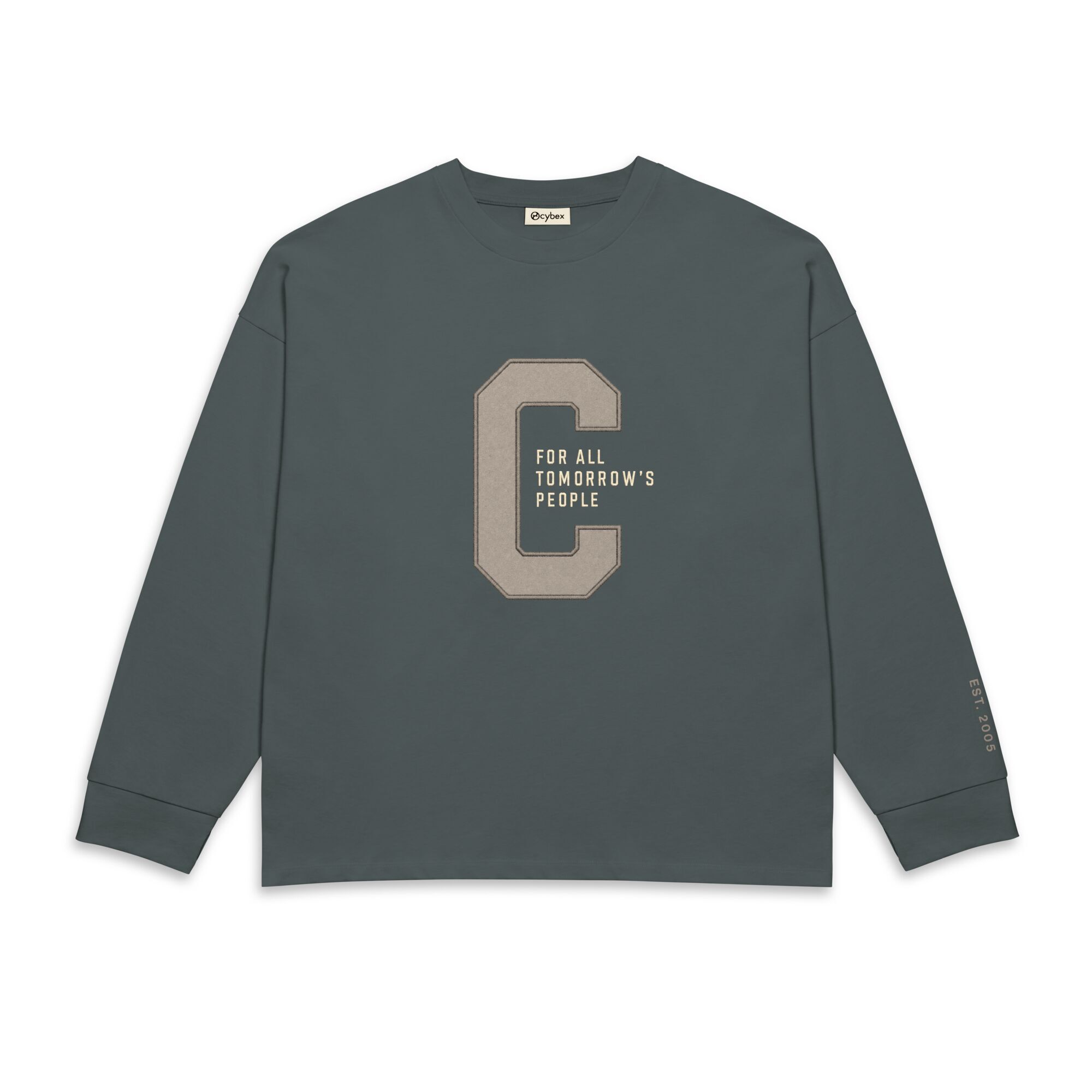 Long Sleeve T-Shirt Culture Adults - Slate Patch - Image 6