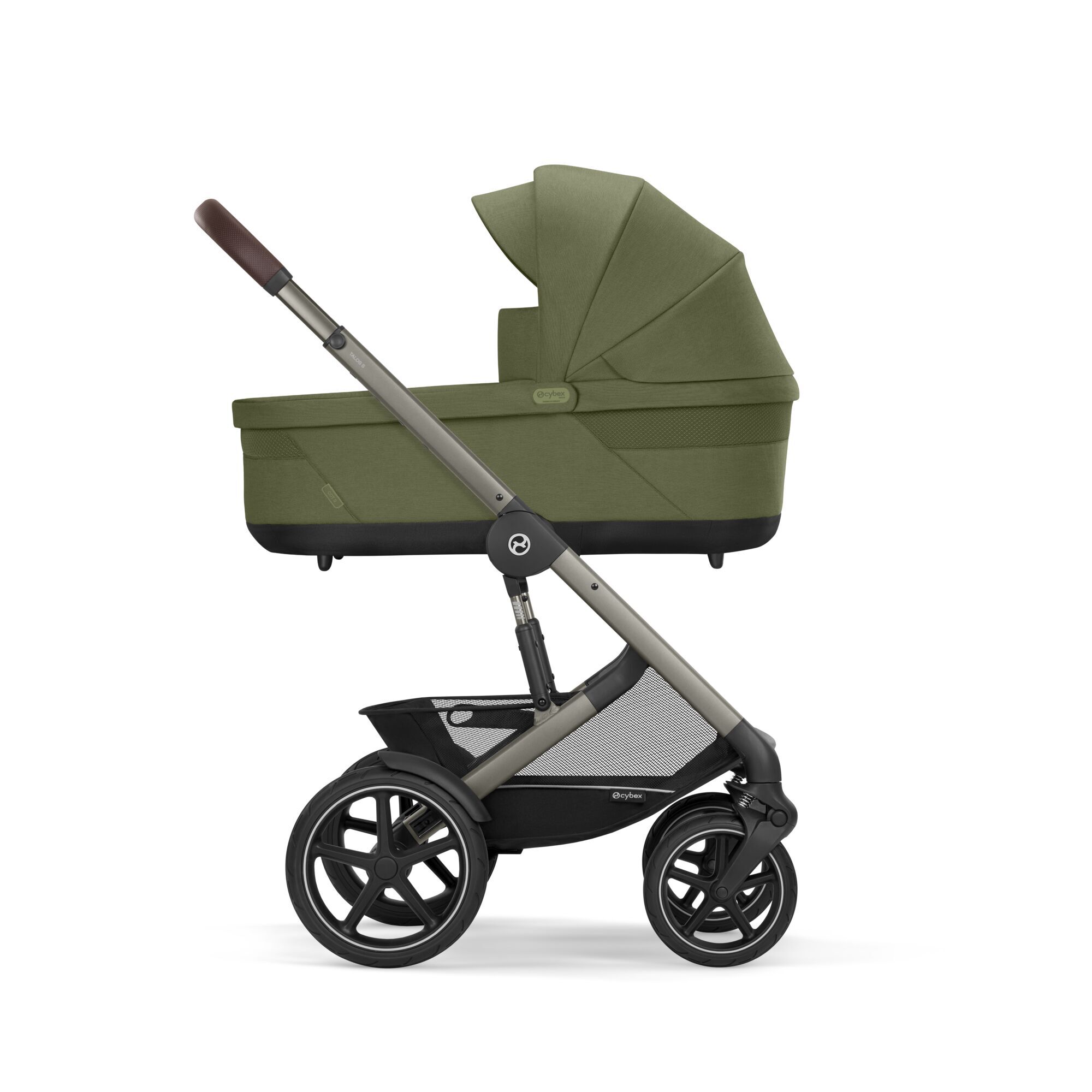 CYBEX Talos S Lux &ndash; Moss Green (r&aacute;m v barvě Taupe) in Moss Green (Taupe Frame) large-cybex-neu