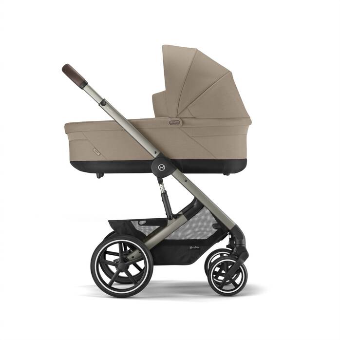 CYBEX Cot S Lux - Almond Beige in Almond Beige image number 6 CYBEX Cot S Lux - Almond Beige in Almond Beige large-cybex-neu image number 6