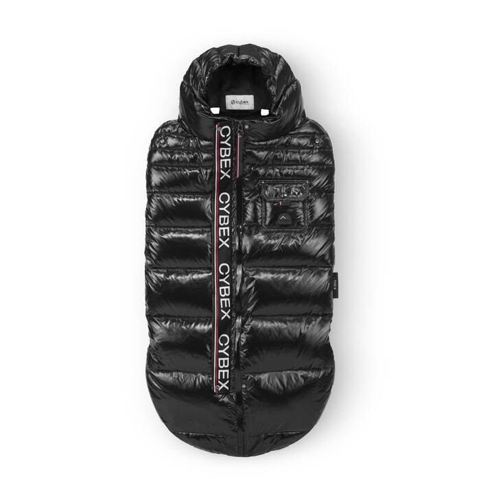 CYBEX Platinum Winter Footmuff - Deep Black in Deep Black image number 1 CYBEX Platinum Winter Footmuff - Deep Black in Deep Black large-cybex-cn image number 1