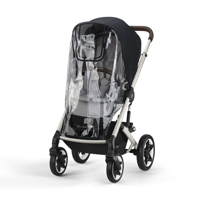 CYBEX Talos S Lux Rain Cover - Transparent in Transparent large image number 1