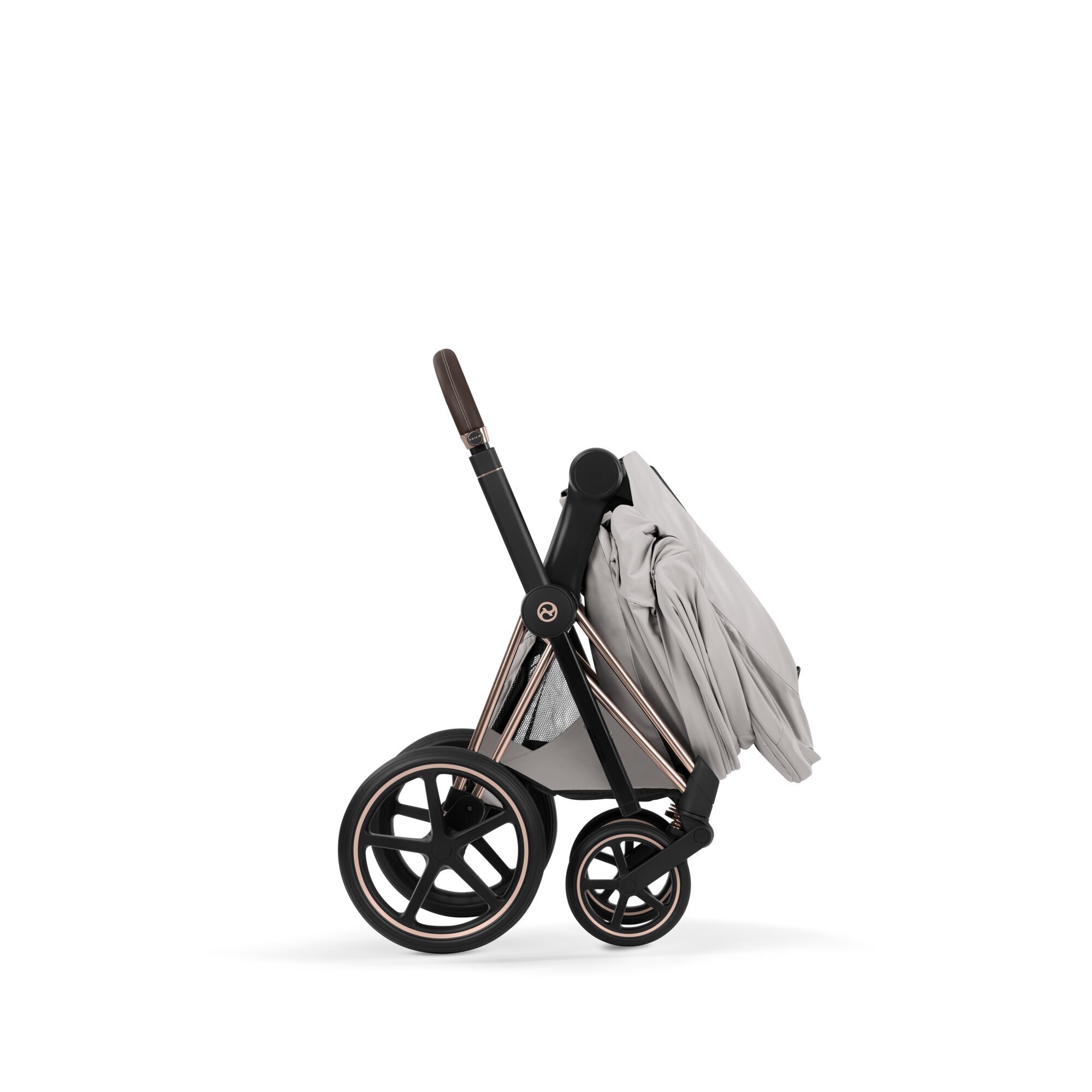 CYBEX Priam Fold Lux Carry Cot Style - City Grey in City Grey large-cybex-us image number 5