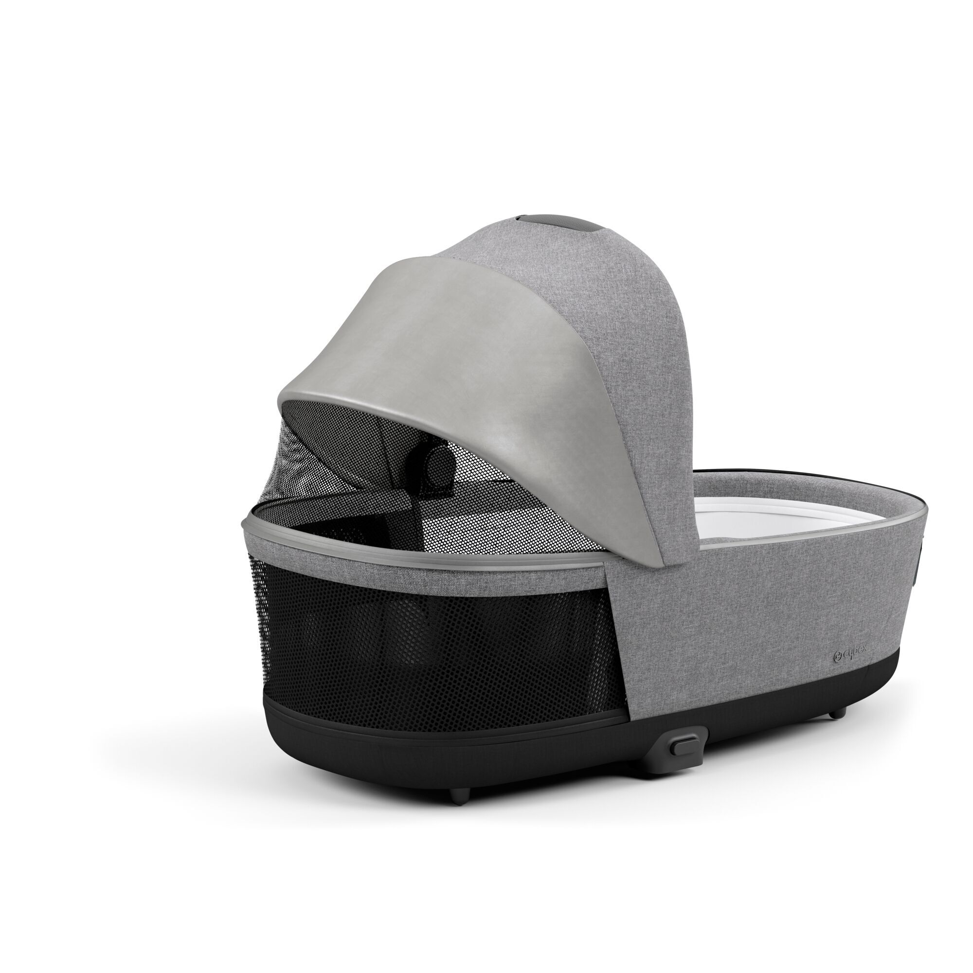 CYBEX Priam Lux Carry Cot - Manhattan Grey Plus in Manhattan Grey Plus large-cybex-gb image number 5 Small