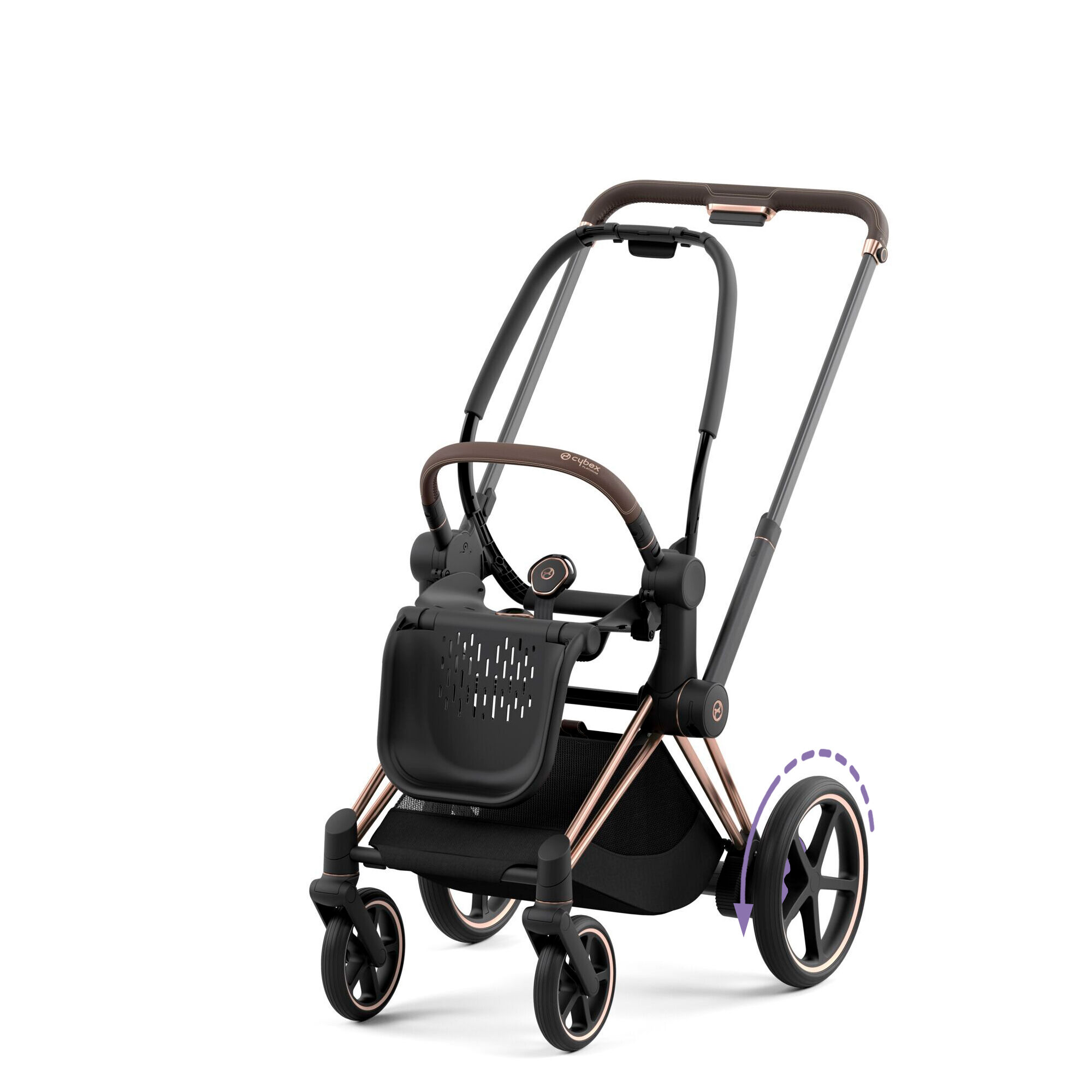 CYBEX e-Priam Frame - Rosegold in Rosegold large-cybex-us