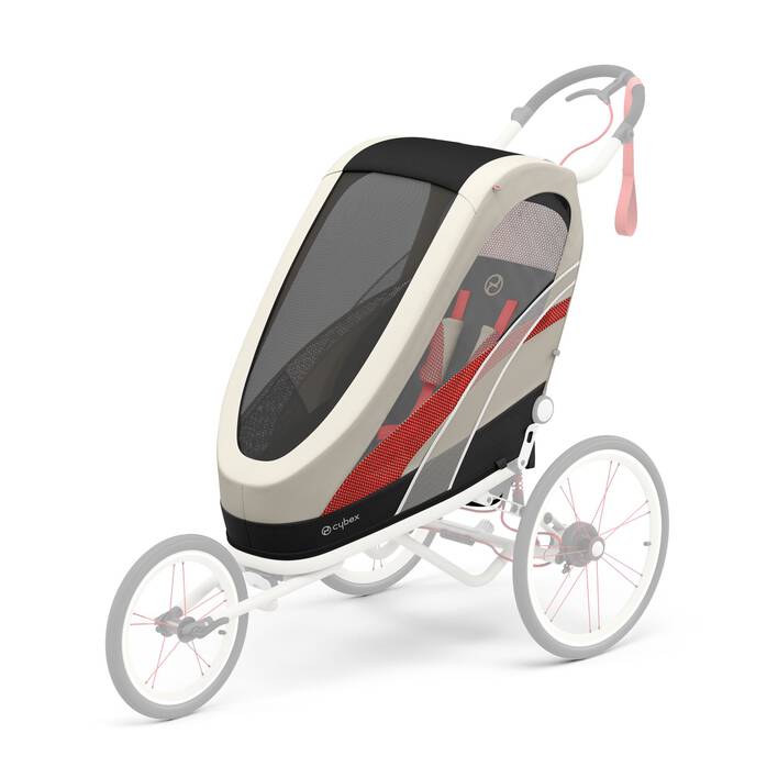 CYBEX Zeno Seat Pack - Bleached Sand in Bleached Sand image number 1 CYBEX Zeno Seat Pack - Bleached Sand in Bleached Sand large-cybex-gb image number 1