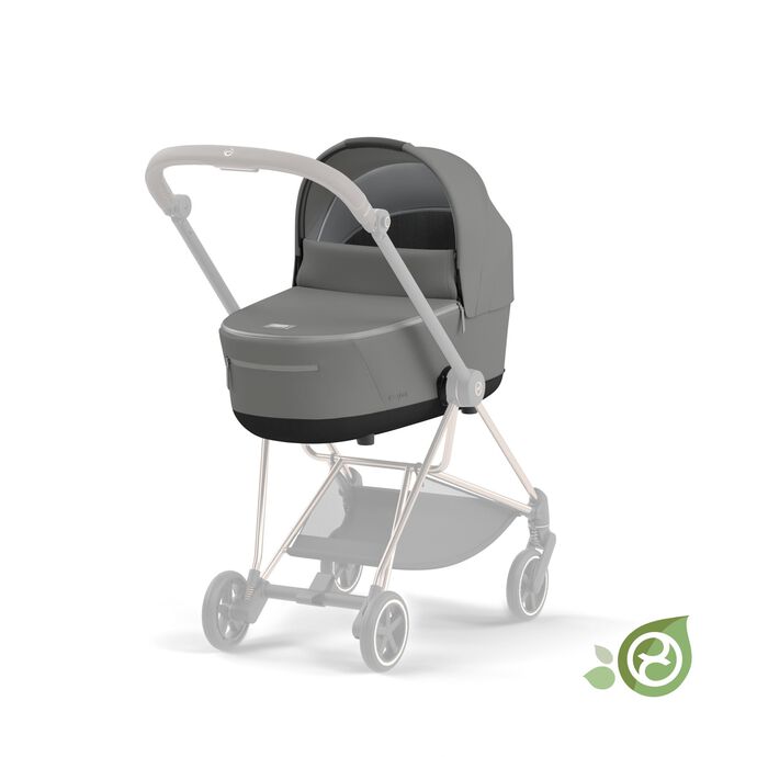 CYBEX Mios Lux Carry Cot- Pearl Grey in Pearl Grey large image number 6