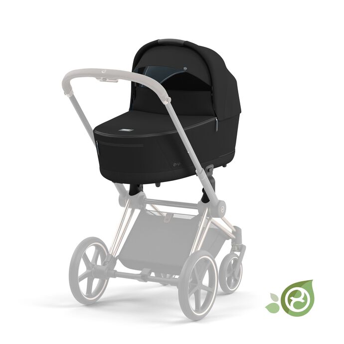 CYBEX Priam Lux Carry Cot - Onyx Black in Onyx Black large image number 6