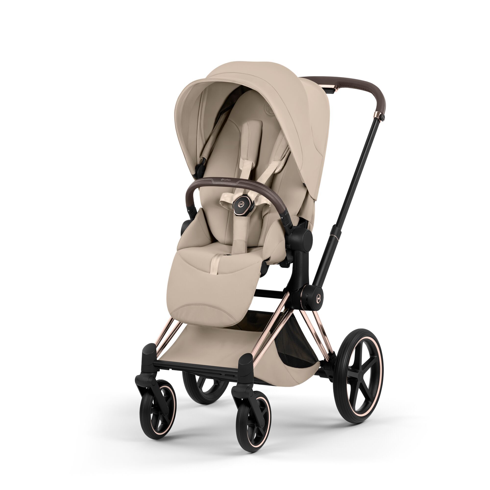 CYBEX Priam - Style Collection - Cozy Beige (Rosegold Frame) in Cozy Beige (Rosegold Frame) large-cybex-jp 画像番号 1