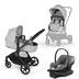 CYBEX Eos and Aton G Travel System - Lava Grey in Lava Grey (Black Frame) large-cybex-us image number 1 Small