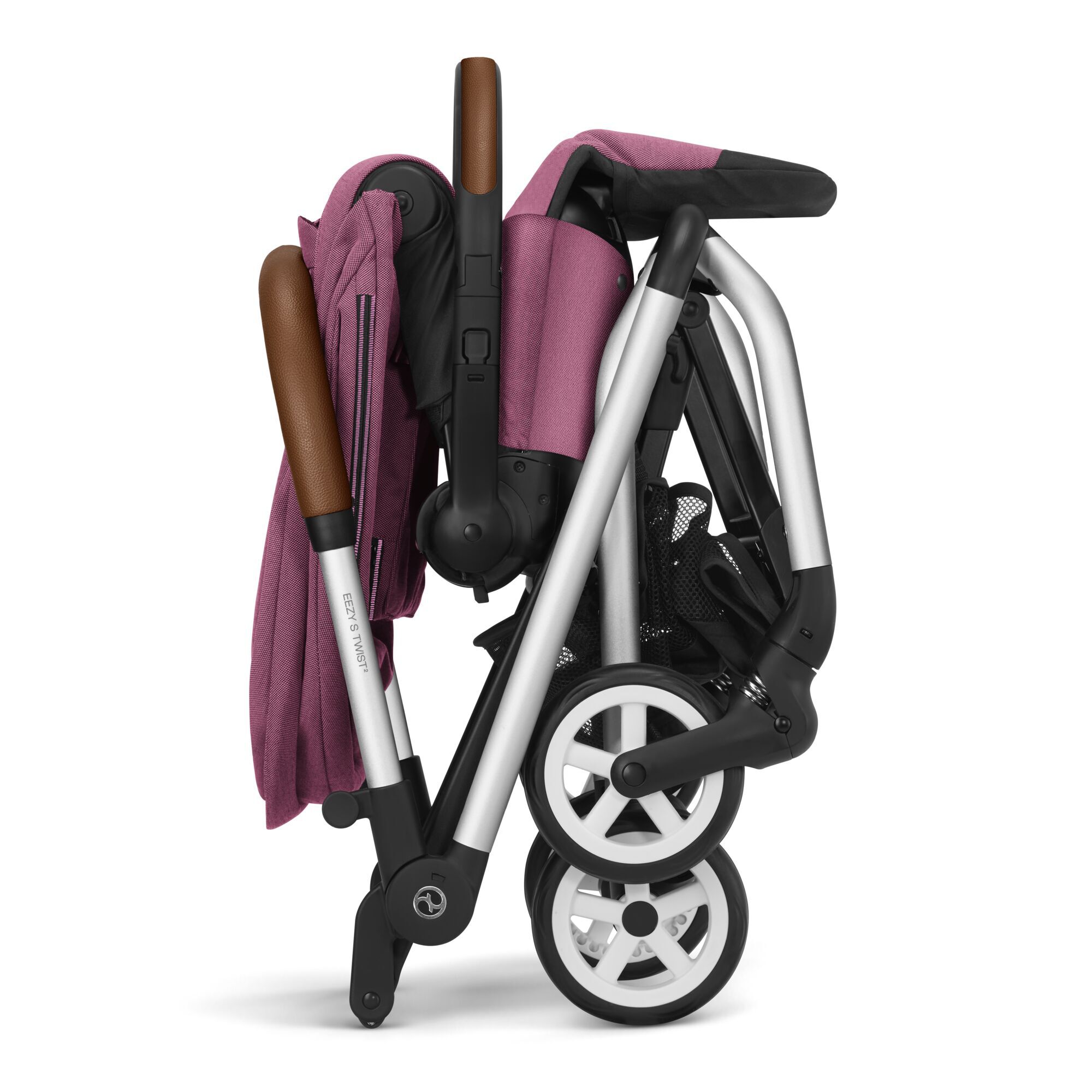 CYBEX Eezy S Twist 2 &ndash; Magnolia Pink (r&aacute;m v barvě Silver) in Magnolia Pink (Silver Frame) large-cybex-neu č&iacute;slo sn&iacute;mku 4 Mal&eacute;