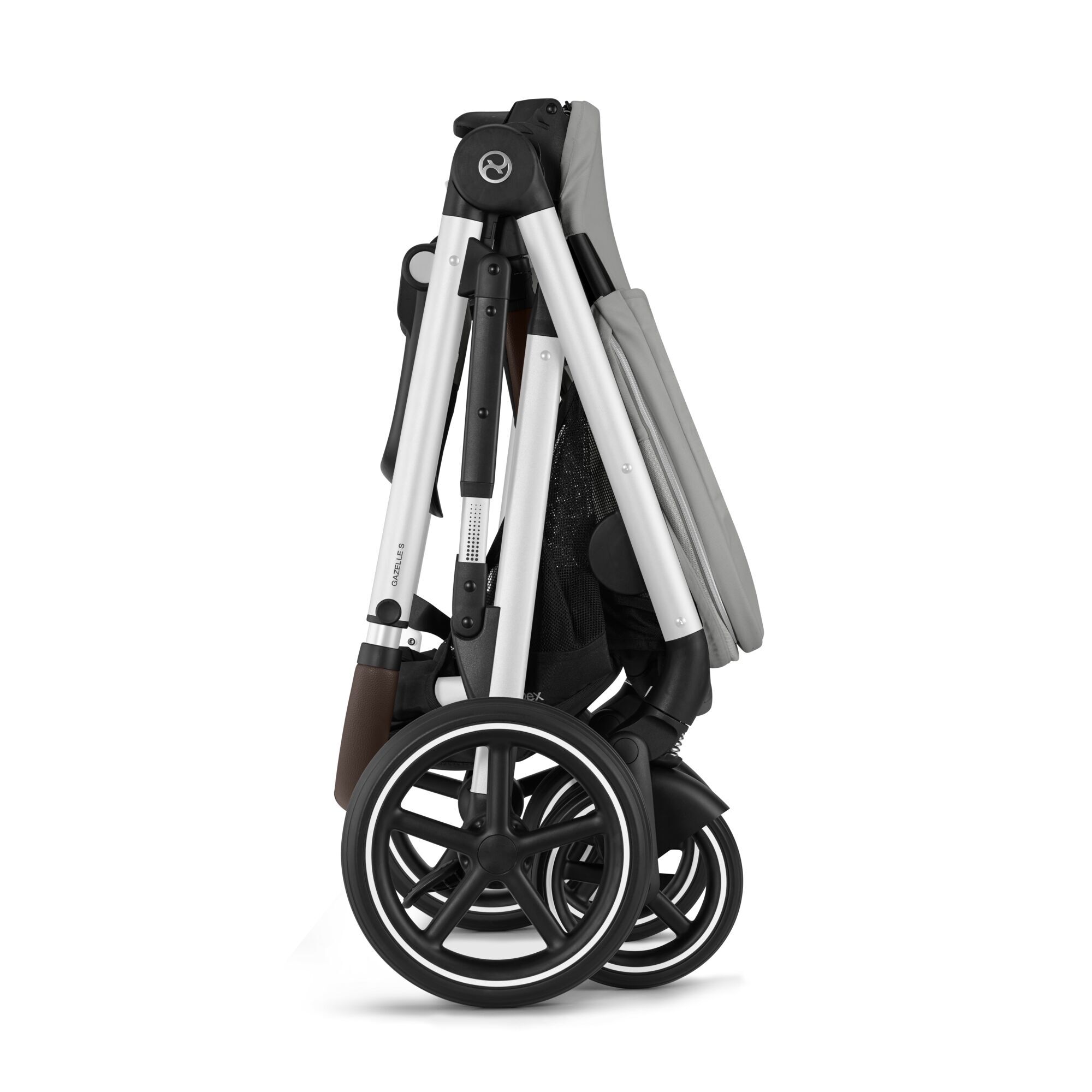 CYBEX Gazelle S - Stone Grey (Silver Frame) in Stone Grey (Silver Frame) large-cybex-gb image number 8 Small