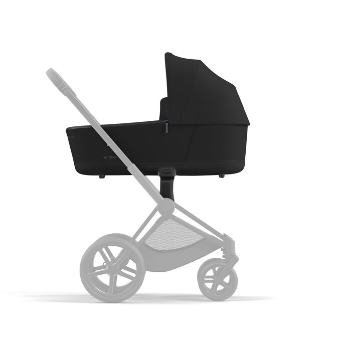 CYBEX Priam Lux Carry Cot – Deep Black in Deep Black large