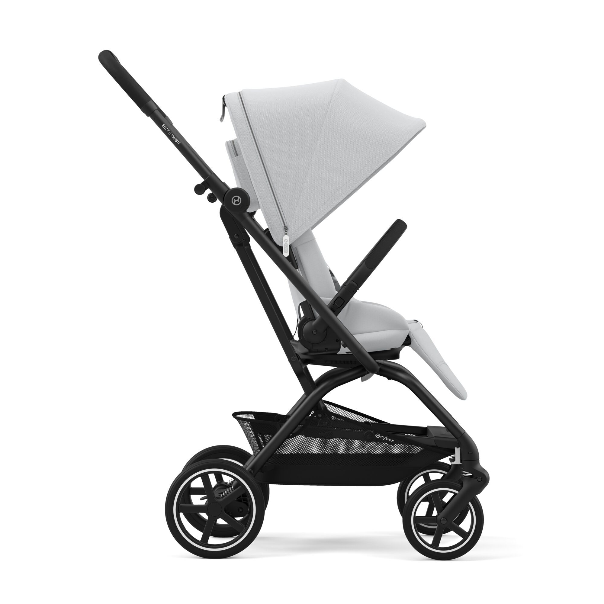 CYBEX Eezy S Twist+2 - Fog Grey (Black Frame) in Fog Grey (Black Frame) large-cybex-neu image number 3 Small