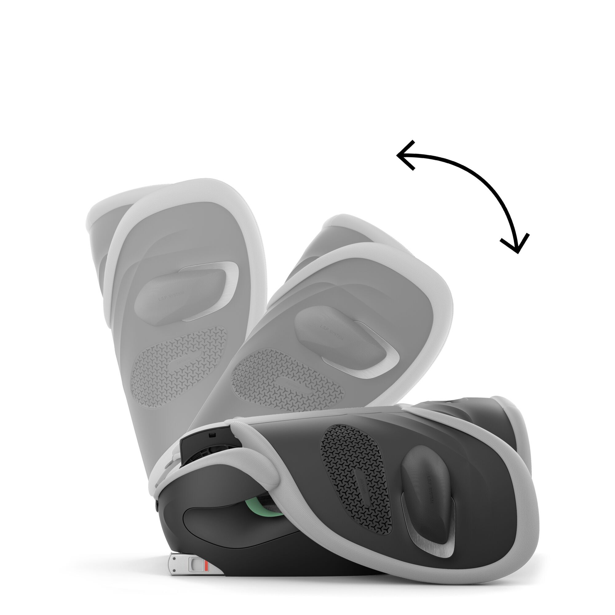 CYBEX Solution G2 - Stone Grey (Plus) in Stone Grey (Plus) large-cybex-kr image number 4 Small