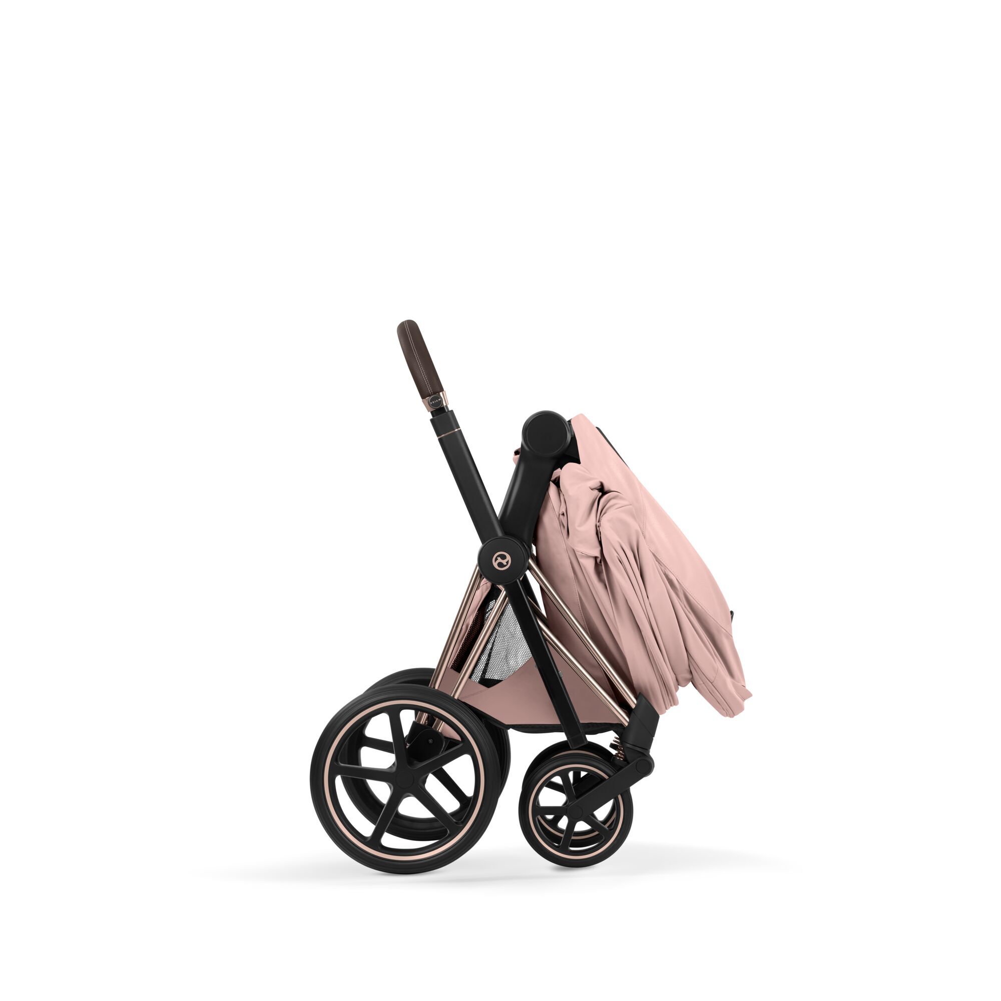 CYBEX Priam Fold Lux Carry Cot Style - Peach Pink in Peach Pink large-cybex-us image number 5