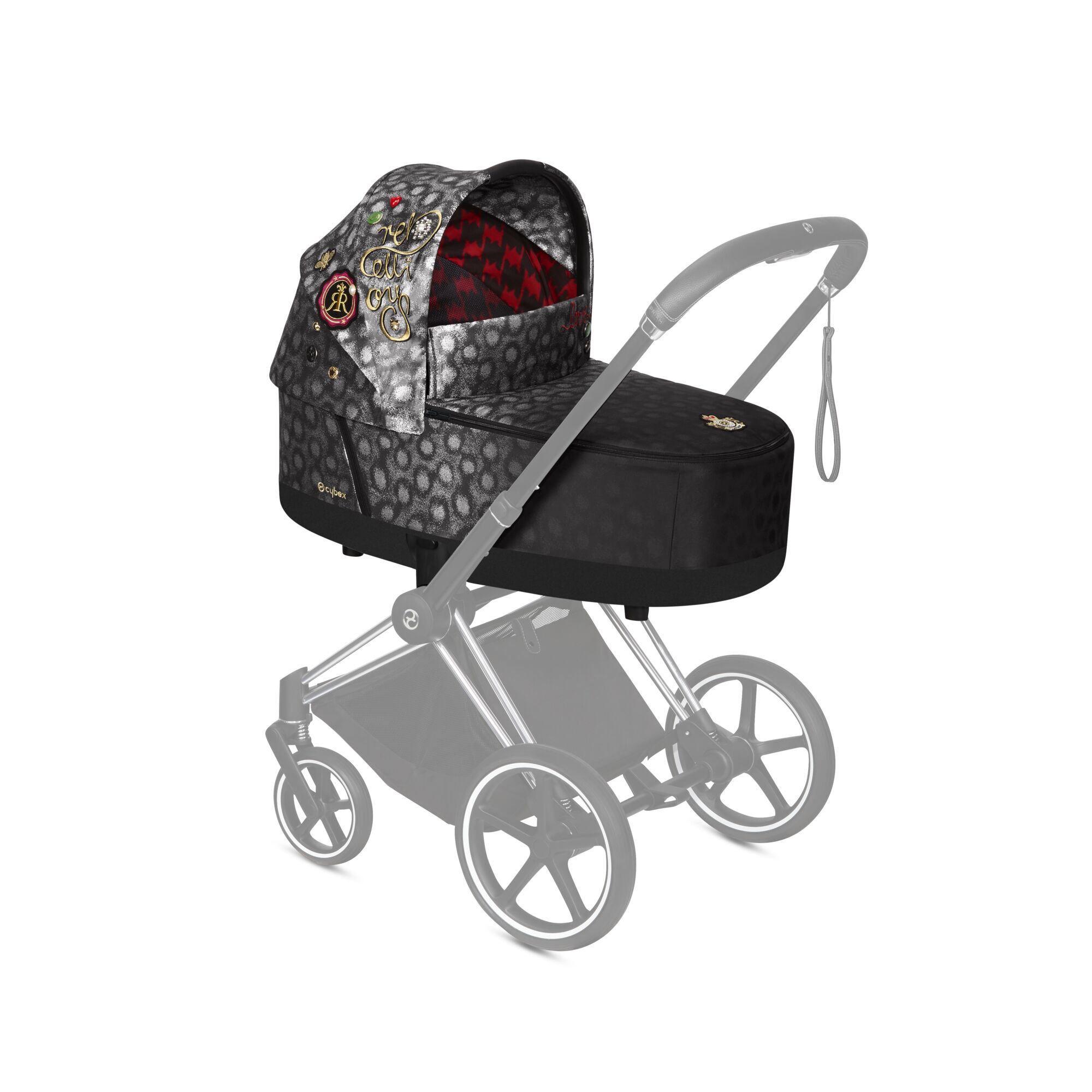 CYBEX Priam 3 Lux Carry Cot - Rebellious in Rebellious large-cybex-neu image number 4 Small