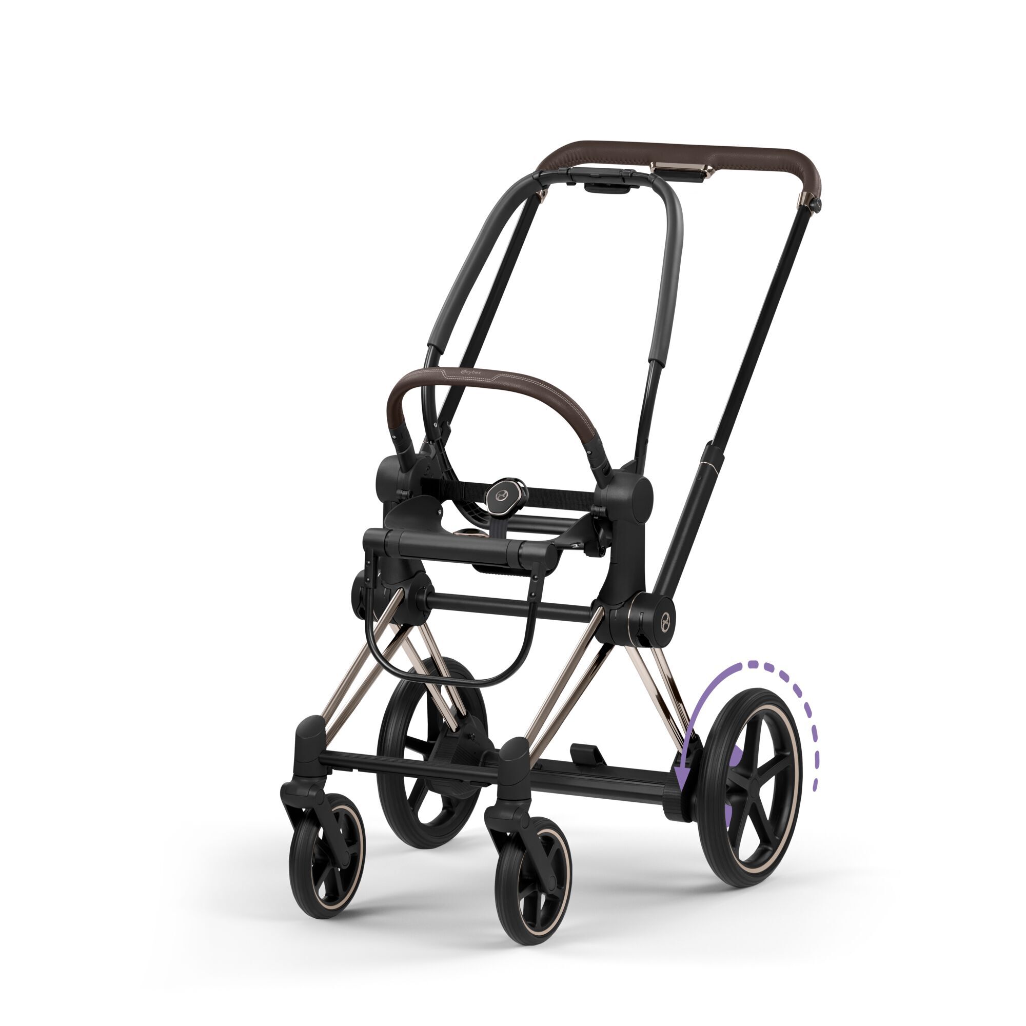 CYBEX e-Priam Frame - Collection Style - Champagne Gold in Champagne Gold large-cybex-gb image number 1
