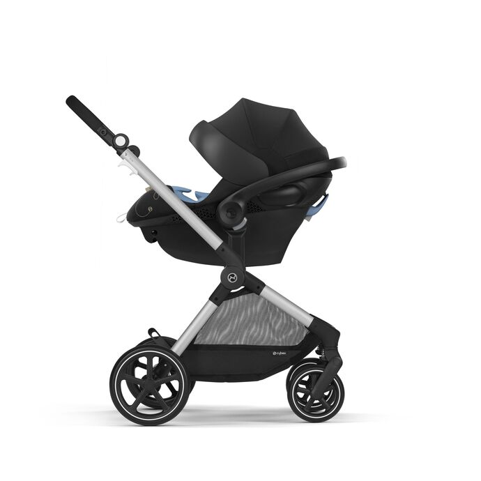 CYBEX EOS - Moon Black (Silver Frame) in Moon Black (Silver Frame) large image number 2