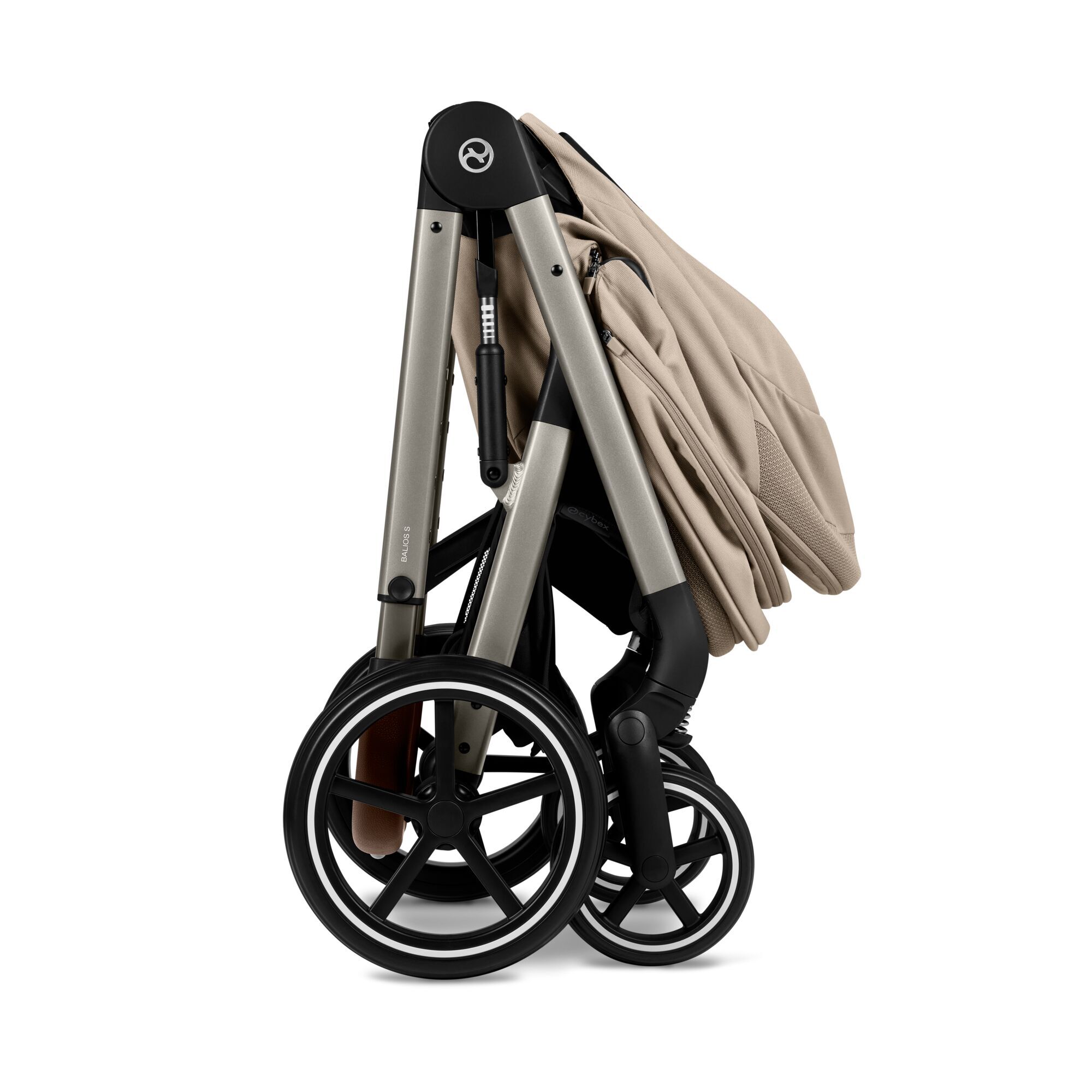 CYBEX Balios Fold Cot - Almond Beige in Almond Beige large-cybex-us image number 9