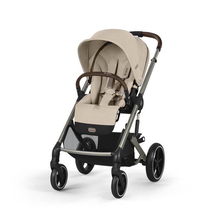 CYBEX Balios S Lux - Almond Beige (Taupe Frame) in Almond Beige (Taupe Frame) image number 1 CYBEX Balios S Lux - Almond Beige (Taupe Frame) in Almond Beige (Taupe Frame) large-cybex-neu image number 1