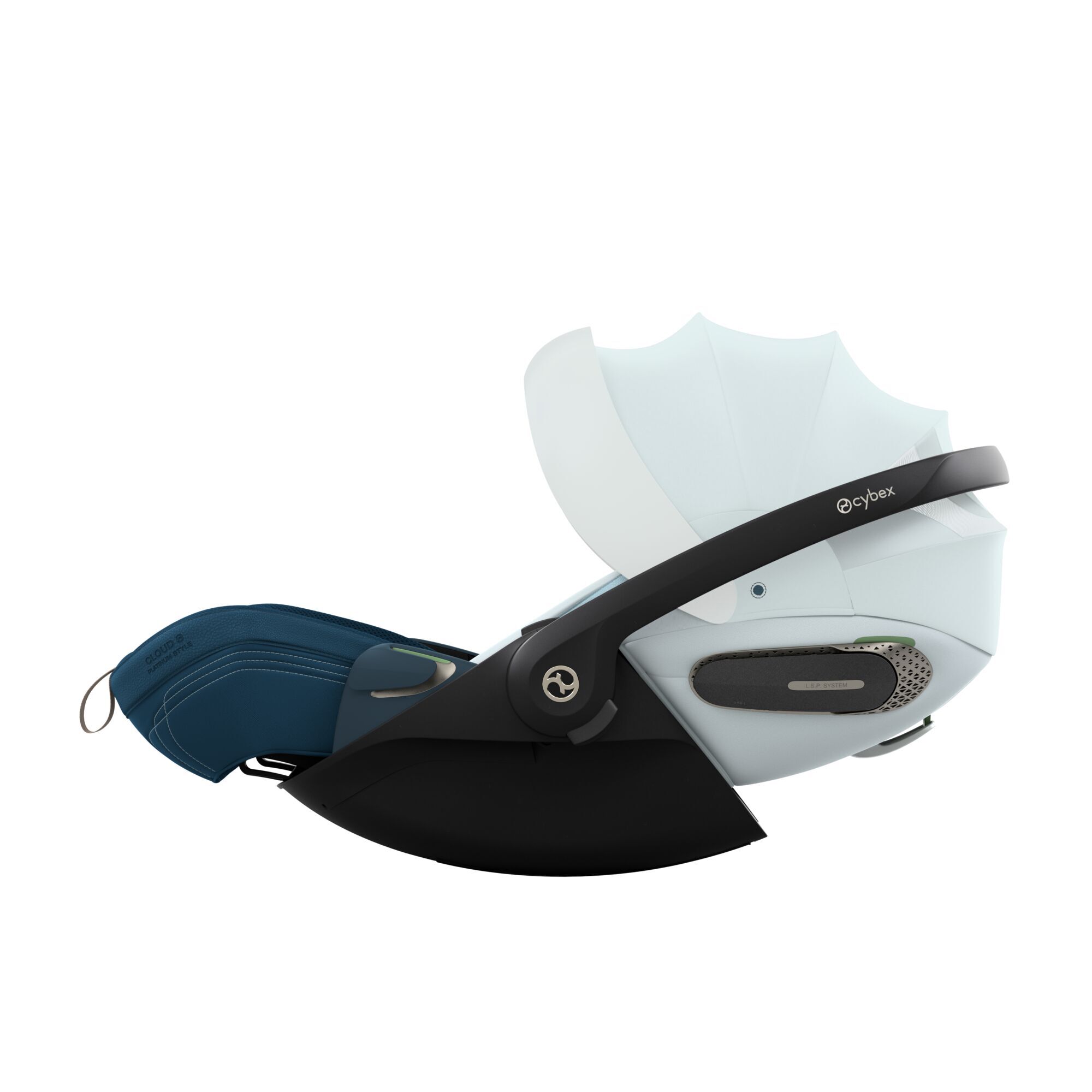 CYBEX Cloud S &ndash; Opal Blue (Style) in Opal Blue (Style) large-cybex-neu bildnummer 1