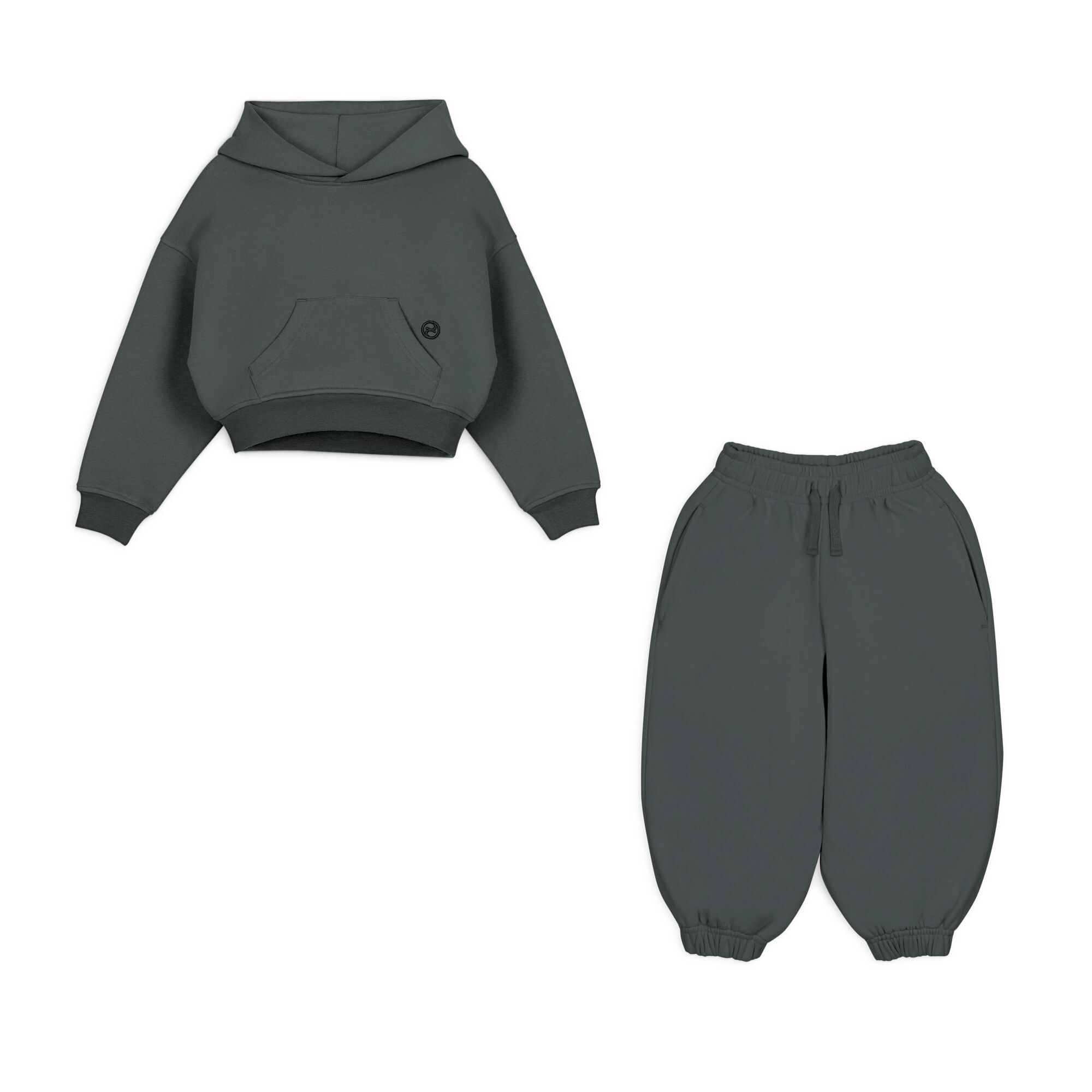 CYBEX Hoodie - Slate in Slate large-cybex-row image number 5