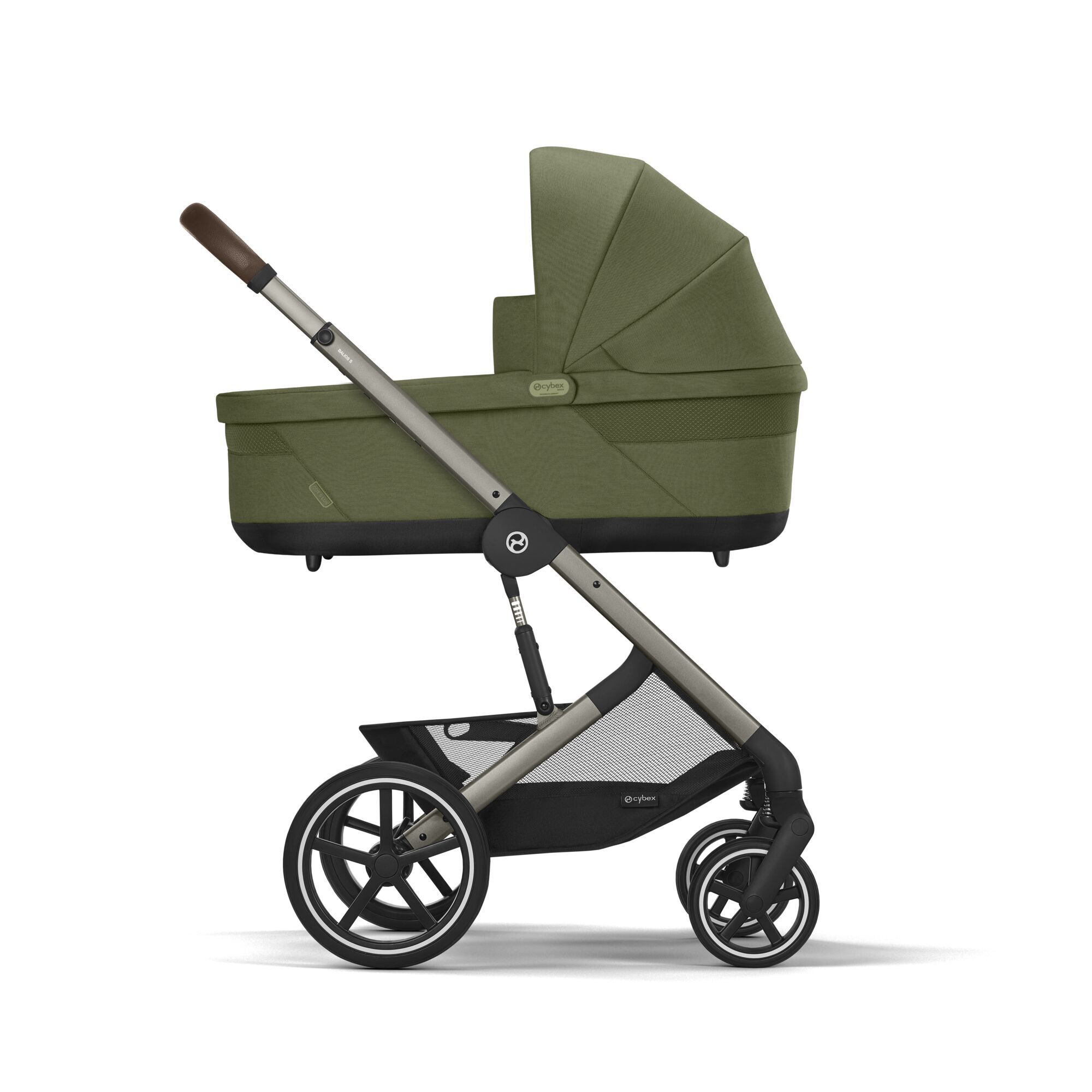 CYBEX Balios S Lux - Moss Green in Moss Green (Taupe Frame) large-cybex-gb image number 3 Small