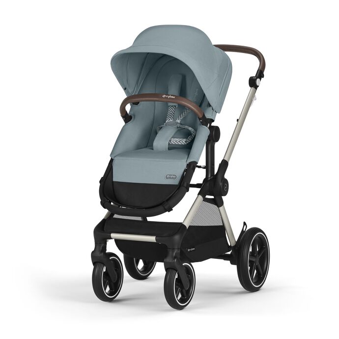 CYBEX Eos Lux - Sky Blue (Taupe Frame) in Sky Blue (Taupe Frame) large image number 4