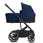 CYBEX Balios S Lux - Navy Blue in Navy Blue (Black Frame) large numero immagine 2 Small