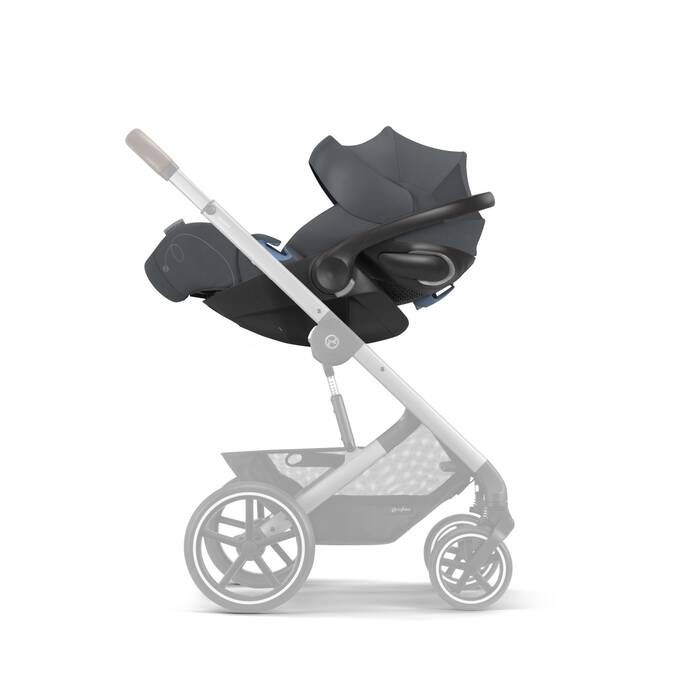 CYBEX Cloud G Lux with SensorSafe - Monument Grey in Monument Grey image number 6 CYBEX Cloud G Lux with SensorSafe - Monument Grey in Monument Grey large-cybex-us image number 6