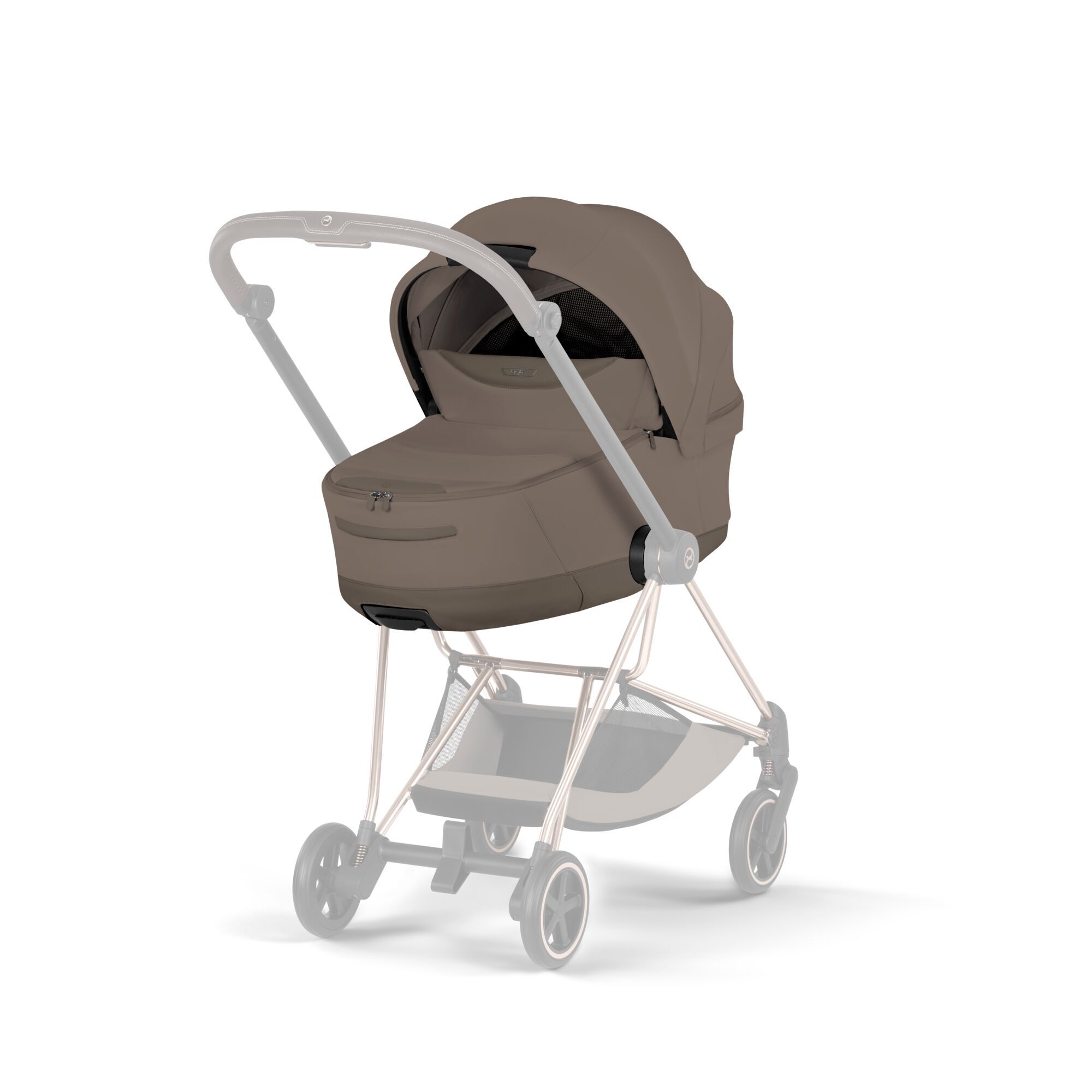 CYBEX Mios/Coya Fold Lux Carry Cot - Style Collection - Coconut Brown in Coconut Brown large-cybex-neu image number 7