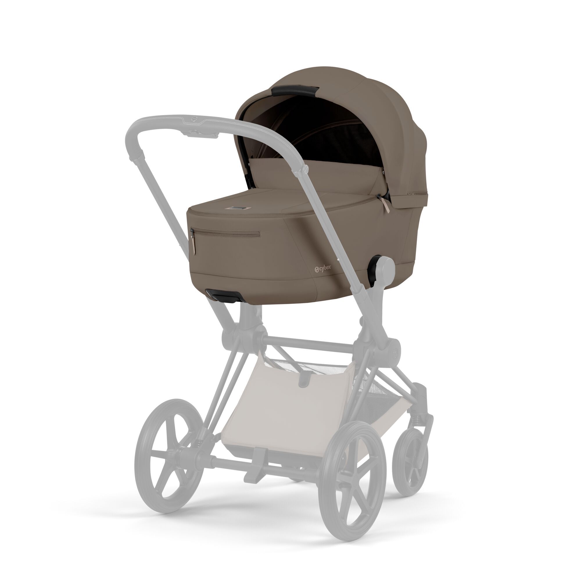 CYBEX Priam Fold Lux Carry Cot - Coconut Brown in Coconut Brown large-cybex-us image number 6