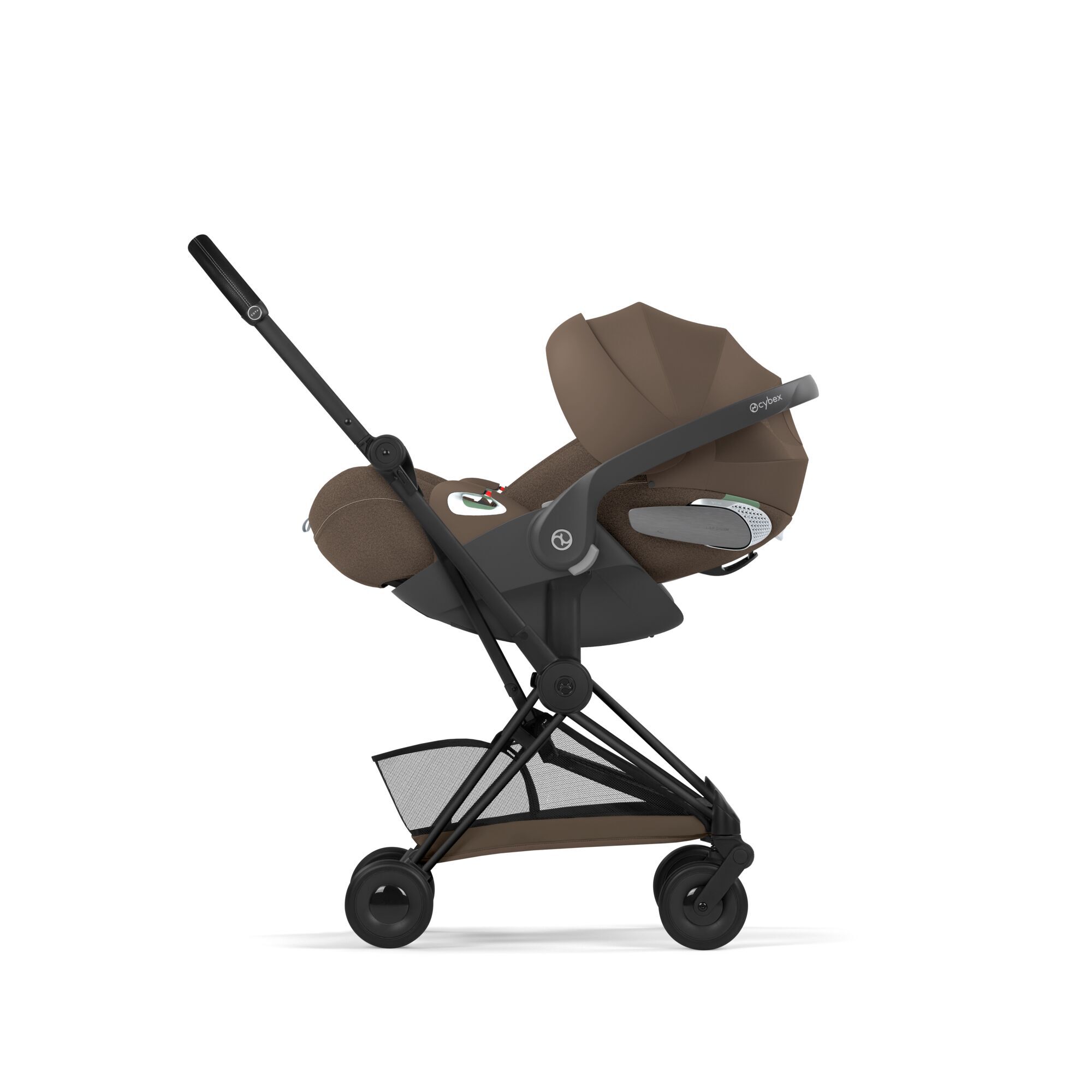 CYBEX Coya - Coconut Brown (Matt Black Frame) in Coconut Brown (Matt Black Frame) large-cybex-gb image number 7